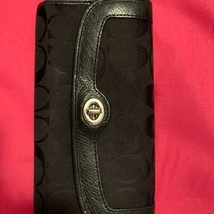 Black Coach Wallet